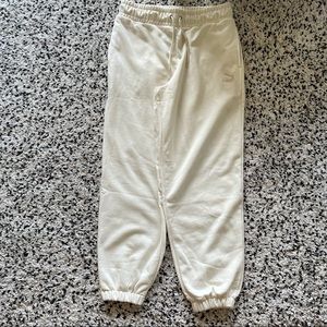 Puma Cream Relaxed Joggers (NWT)